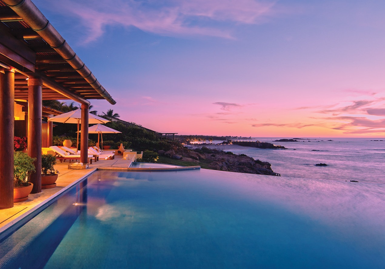 Four Seasons Punta Mita sunset villa Pacific view